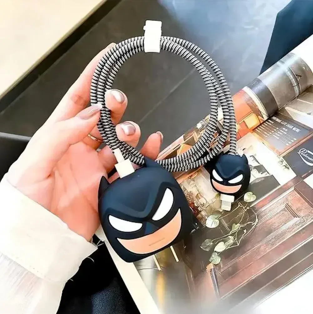 Batman DC iPhone Charger Cover Cable Protectors P73